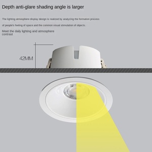 ไฟดาวน์ไลท์ LED 7W 12W 18W สปอตไลท์ดาวน์ไลท์ฝัง AC110V AC220V - Product Image 4