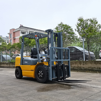 Chariot élévateur diesel TDER, prix du chariot élévateur à fourche de 2,5 tonnes, 3, 3,5, 4, 5, 7, 8, 10 tonnes