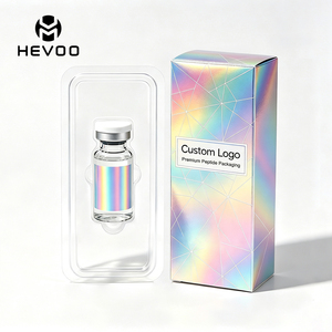 Boîte personnalisée pour flacons <span class=keywords><strong>de</strong></span> peptides simples ou doubles <span class=keywords><strong>de</strong></span> 3 ml avec plateau en plastique et étiquettes, boîte <span class=keywords><strong>de</strong></span> stockage <span class=keywords><strong>de</strong></span> peptides, emballage <span class=keywords><strong>pharmaceutique</strong></span> - Product Image 4