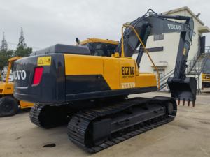 Excavadora de orugas Volvo EC210 usada a bajo precio original de Japón, eficiente excavadora de 21 toneladas de segunda mano Volvo en buenas condiciones - Product Image 6