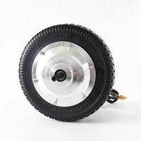 Moteur de moyeu de roue 12/48V 500W 8 pouces avec encodeur, moteur CC sans balais à engrenages pour véhicule électrique, fauteuil roulant - Vente chaude