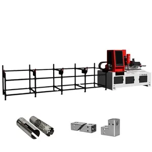 CNC 3D Laser rohrs chneide maschine SS MS Stahl Aluminium 1,5 kW 2kW 3kW für Metallrohr-Lasers chneid maschine