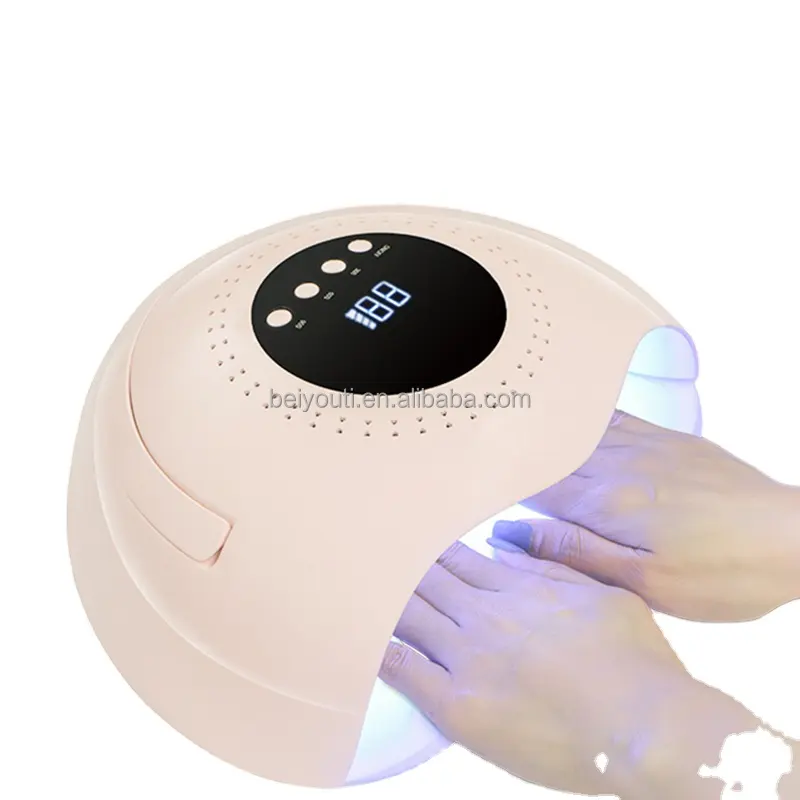 120W Two-hand UV Lamp LED Nail Lamp Nail Dryer For All Gels Polish Sun Light Lamp Led Manicure Infrared Sensing Timer Smart