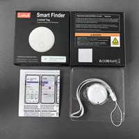 Traceur GPS étanche pour animaux de compagnie, étiquette ronde, Bluetooth, anti-perte, compatible avec Google Find My Device pour animaux