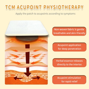 下痢止め伝統的な漢方薬理論に基づく水圧パッチ中国の石膏は下痢の症状を和らげます - Product Image 6