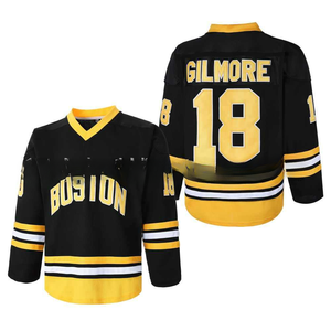 Hockey <b>Jersey</b> Custom Embroidered NO.00 & NO.18 Dropshipping Available - Product Image 3