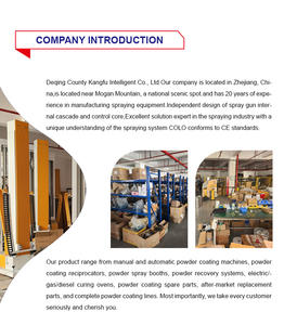 Suministro de fábrica Máquina automática de pintura de recubrimiento en polvo Nueva tecnología de pulverización electrostática Línea de producción de recubrimiento de motor - Product Image 5