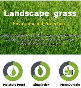 Tapis de jardin vert décoratif bon marché, gazon artificiel pour la décoration d'événements de mariage - Product Image 4