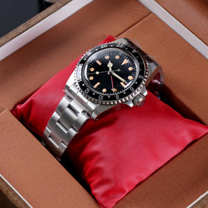 Montre personnalisée avec logo NH34, montre de luxe vintage NH34Dial, mouvement automatique mécanique, étanche, en acier inoxydable, pour homme - Product Image 3