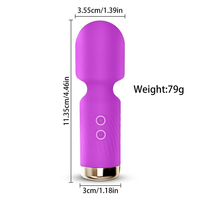 Mini vibromasseur AV, jouets sexuels pour adultes, femmes, stimulateur du clitoris, baguette magique, stimulateur du point G, masseur anal, masturbateur féminin