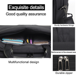 Maletín grande para hombre, fundas para ordenador portátil de 15,6 pulgadas, bolso de trabajo de oficina de negocios, bolso de mensajero, bolsos de hombro, bolsos de lona impermeables - Product Image 6