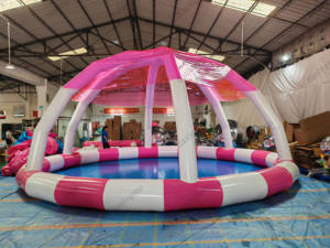 <span class=keywords><strong>Piscine</strong></span> gonflable portative de style de tente de PVC pour des enfants pour le plaisir extérieur de parties de plage de <span class=keywords><strong>camping</strong></span> - Product Image 5