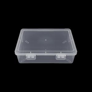 กล่องเก็บของพลาสติกทรงสี่เหลี่ยมผืนผ้า ปี 1950 พร้อมฝาปิด สำหรับจัดระเบียบสำนักงาน น้ำหนัก 115 กรัม ผลิตที่เจ้อเจียง สีพื้น หมายเลขสินค้า 1950 - Product Image 1