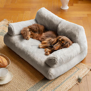 Indoor Pet Cat Bed Warm Washable Dog Bed Nest for <b>Small</b> Dogs Cats with Removable Cover Fluffy Cat Couch with Non Slip Bottom - Product Image 3