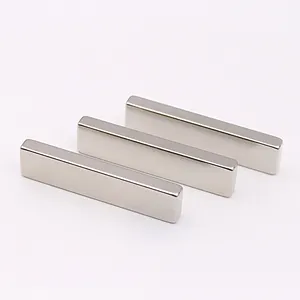 60X10X3 Mm Kuat Langka Bumi Bar Magnet Neodymium