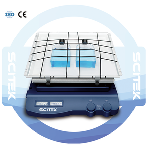 SCITEK 10-70rpm Rocking <strong>Shaker</strong> with 9&deg;Tilt Angle <strong>DC</strong> <strong>Motor</strong> LCD Display IP21 Protection Class for Lab - Product Image 4