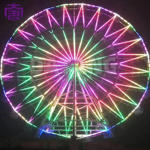 Lampes LED DMX512 étanches IP65 de 4 cm, adressables individuellement, RGBW, pour décorations de grande roue, matériau du corps en PC, pour bâtiments - Product Image 6