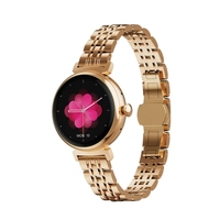 Reloj Inteligente de Moda para Mujer 2025, Llamadas por BT, Pantalla AMOLED de 1.04'', IP67, Correa de Gel de Sílice, Navegación GPS, Rastreador de Actividad Física