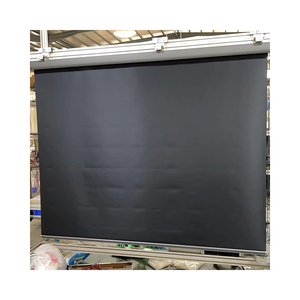 Tende a Rullo Motorizzate Nere di Nuova Generazione, Tende Oscuranti Elettriche per Ufficio, Copertura Interna con Catena Intelligente - Product Image 2