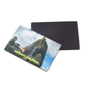 Factory Wholesale Oem Colombia Tourist Souvenir Shiny Flake Art <b>Fridge</b> Magnet Epoxy Foil Magnets - Product Image 6