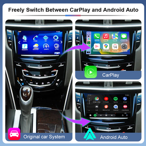 Không dây Carplay & Android Auto Adapter cho Cadillac XTS 2013-2017 ATS SRX XT5 CTS 8 "HMI 2.0 giữ lại nhà máy sao lưu máy ảnh - Product Image 2