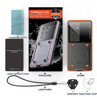 Étui de téléphone universel étanche pour iPhone pour Samsung, housse de téléphone tactile sous-marine pour la natation