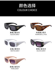 Gafas de Sol de Acetato <span class=keywords><strong>Vogue</strong></span> para Mujer, Diseño Personalizado, Estilo <span class=keywords><strong>Y2K</strong></span>, Estampado de Leopardo, Ligeras, Lentes con Protección UV400 - Product Image 6