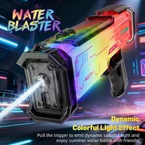 Nouveau pistolet à eau électrique 2026 avec lumières LED et effets sonores, grande capacité, haute pression, jouets pour enfants - Product Image 5