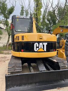 Miniexcavadora de segunda mano CAT308 de 8 toneladas, maquinaria hidráulica hecha en Japón con motor Caterpillar, equipo de construcción compacto - Product Image 6