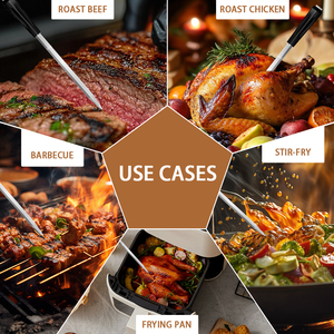 Bằng gỗ không dây thịt Nhiệt kế | BBQ nấu ăn bán buôn - Product Image 3