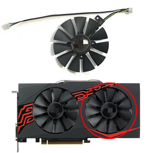 88MM T129215SU DC 12V 4Pin P106-100 GTX1060 GTX1070 ventilateur refroidisseur pour ASUS AREZ GeForce GTX 1060 <span class=keywords><strong>1070</strong></span> GAMING OC carte graphique vidéo - Product Image 6