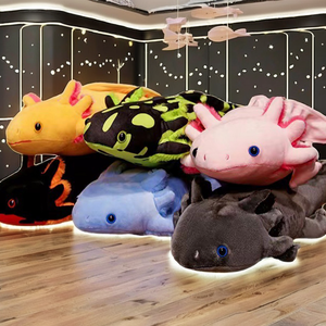 Nuevo diseño 6-Color lindo Axolotl peluche <span class=keywords><strong>Ambystoma</strong></span> Mexicanum felpa hecha de poliéster PP algodón relleno lavado Technics - Product Image 2