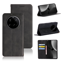 Funda de Piel de Lujo para Teléfono con Tapa para Redmi Note 17 Pro, Funda con Tapa Magnética y Soporte