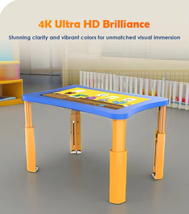 Table de café interactive multi-touch intelligente de 43 pouces pour cafés, hôtels, restaurants, bureaux, maisons, établissements scolaires, table TV intelligente - Product Image 4