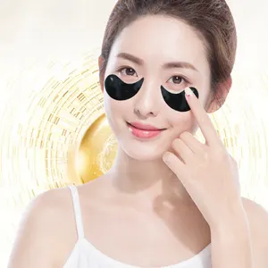 Black Caviar Extract Collagen Eye Patch Mask Anti-Wrinkle gel Aging Firming Hydrating Sheet Eye Mask Dark Circles remova