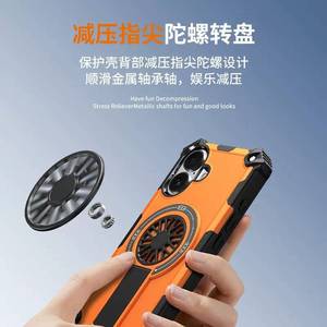 Hợp Thời Trang Quay Top Từ Điện Thoại Di Động Trường Hợp Đối Với iPhone 16 15 17 Pro Max Điện Thoại Di Động Ẩn Khung Funda Coque Cover Quay Lại Vỏ - Product Image 4