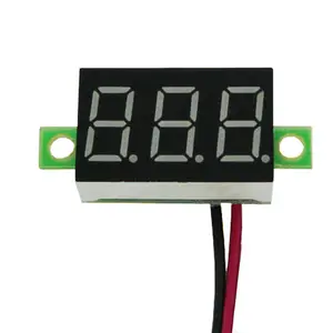 Vôn Kế Kỹ Thuật Số DC Mini 0.36 Inch Với Mô-đun 2 Dây Màn Hình Màu Đỏ 4.5V Đến 30V