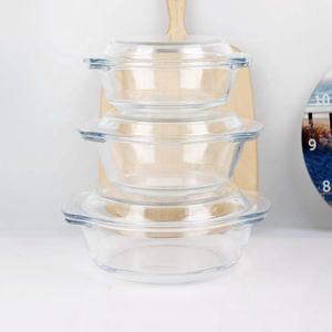 Casseruola rotonda personalizzata <span class=keywords><strong>in</strong></span> <span class=keywords><strong>vetro</strong></span> <span class=keywords><strong>borosilicato</strong></span> trasparente alto con coperchio <span class=keywords><strong>in</strong></span> <span class=keywords><strong>vetro</strong></span> 2.0L 2.5L 3.0L - Product Image 6