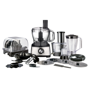 1000W เครื่องทำอาหารขนาดเล็ก, เครื่องผลิตอาหารความจุ1.2L <span class=keywords><strong>2</strong></span>ระดับ + พัลส์เครื่องใช้ในครัวเรือนมัลติฟังก์ชันสับ - Product Image 5