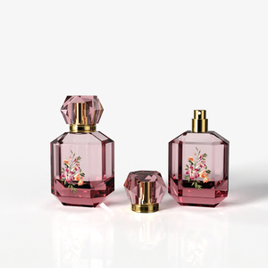 Tùy Chỉnh Parfum Chai Màu Xanh Đen Không Thường Xuyên Hình Dạng Độc Đáo Rõ Ràng Nước Hoa Chai Thủy Tinh 50Ml 100Ml - Product Image 4