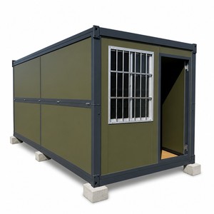 Contenedor Plegable Tipo Z de 20 pies para Oficina Temporal en Obras de Construcción y Eventos - Product Image 1
