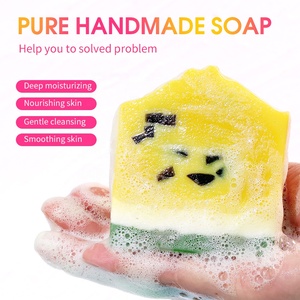 Nhãn Hiệu Riêng Vegan Cơ Thể Rửa Làm Sạch Giữ Ẩm Dưa Hấu Hình Dạng Lạnh Ép Handmade Xà Phòng - Product Image 4