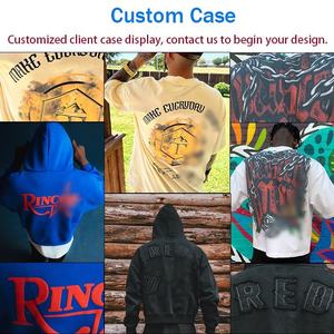 Haute qualité Vintage poids lourd en détresse Boxy hommes T-shirts lavage à l'acide surdimensionné t-shirt personnalisé recadrée t-shirt hommes - Product Image 5