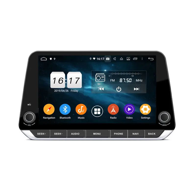 Klyde Touch Screen Android 10 Car Stereo Smart Auto Radio With Mirroring For 2019 Altima Teana Sylphy 2020