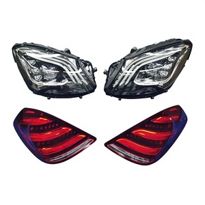 A2229066904 Les feux arrière à LED avec lentille fumée conviennent aux Mercedes-Benz W222, Classe S, S300, <span class=keywords><strong>S350</strong></span>, S450, S63, <span class=keywords><strong>2014</strong></span>, 2017 - Product Image 1