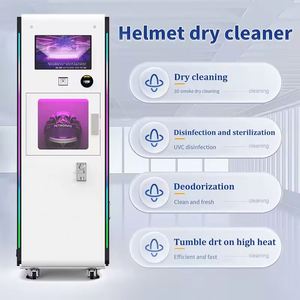 Dernière conception de machine distributrice de nettoyage de casques, facile à utiliser, lave-casques automatique, équipement de nettoyage en libre-service sans surveillance - Product Image 2