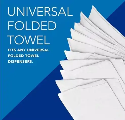 V fold paper towel convenience pack dispenser napkin absorbent towels white 250pack