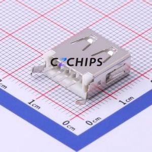 916-162A1012Y10210 <b>USB</b> <b>Connector</b> Through hole Component (THT) <b>Connector</b> Type-A <b>USB</b> 2.0 Female Through Hole - Product Image 2