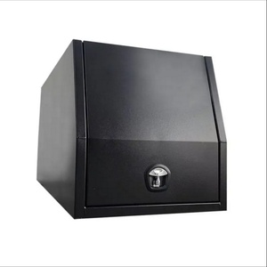 Black 700mm Aluminum Ute <b>Tray</b> Canopy Toolboxes Herui HR-700-Canopy <b>Raw</b>/Powder Coated 700x1770x850mm - Product Image 2