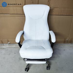 Silla reclinable de oficina con reposapiés y Soporte lumbar para máxima relajación - Product Image 1